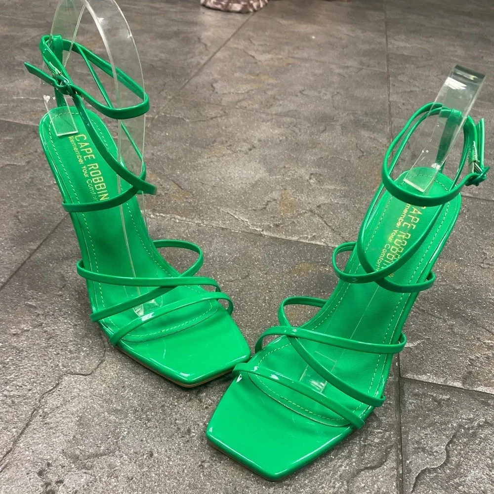 KELLY GREEN DATE NIGHT HEEL GREEN - Picture 5 of 8